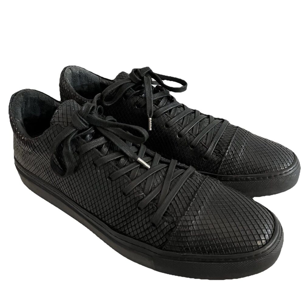 John Varvatos Reed Low Top Lazer Cut Sneakers 13
